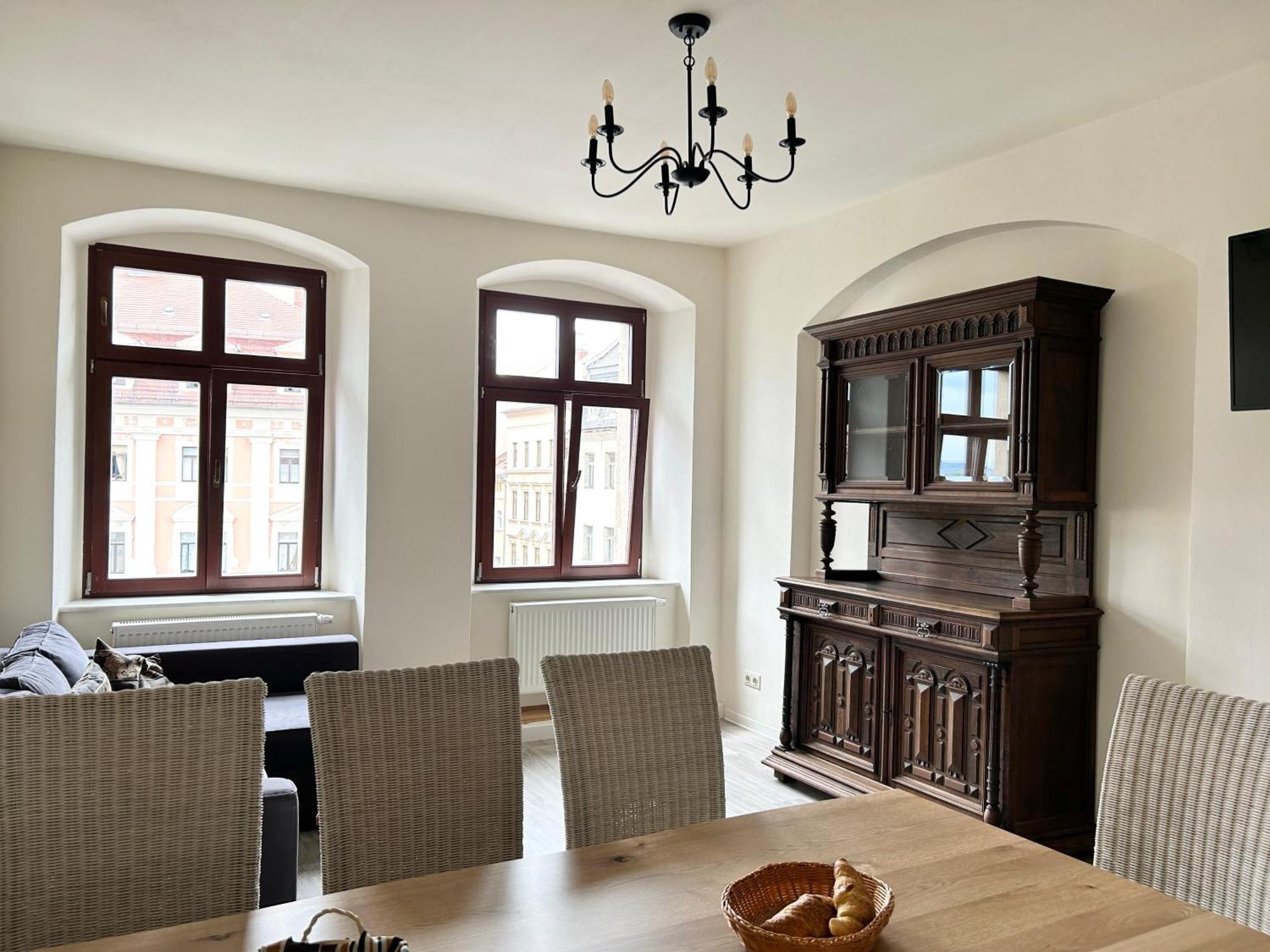 Fewos Anno 1529 In Top-Altstadtlage Von Zittau Luaran gambar